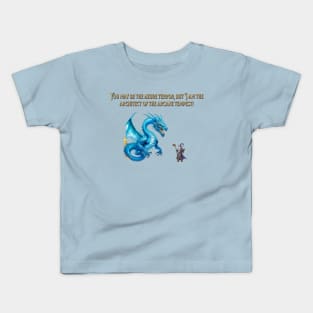 Blue Dragon versus Wizard Kids T-Shirt